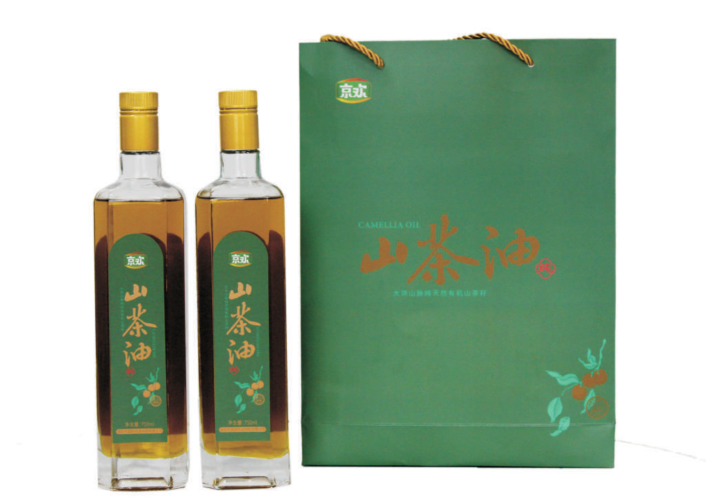 京欢山茶油750ml×2精品礼盒装