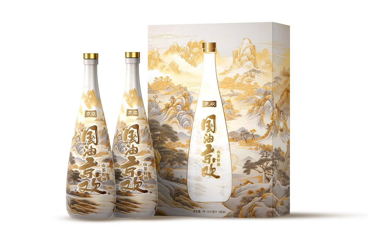 京欢国韵甄礼(100%山茶籽纯油) 500ML*2